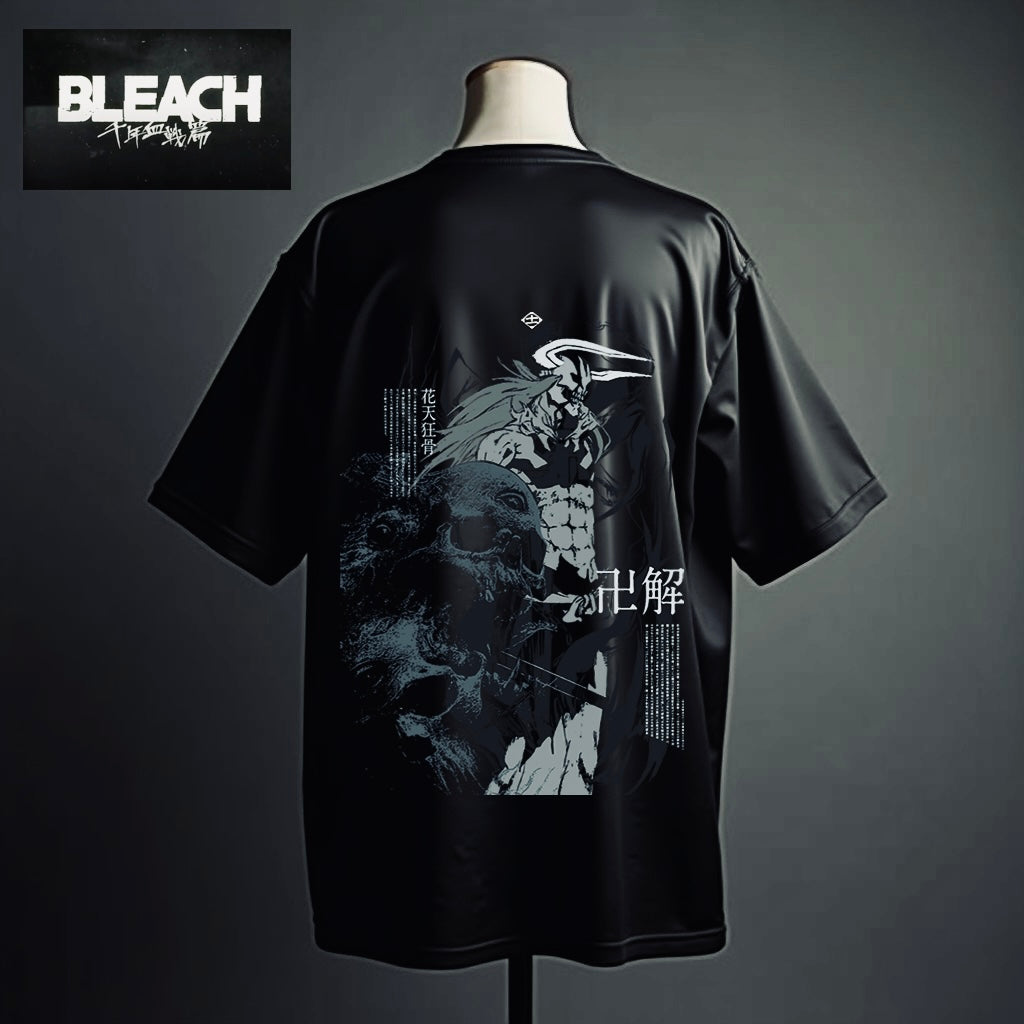 Bleach Ichigo Hollow Form Oversized Black T-Shirt | 240gsm French Terry