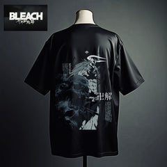 Bleach Ichigo Hollow Form Oversized Black T-Shirt | 240gsm French Terry